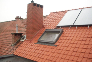 Dakbedekking met sarking isolatie en Velux Dakbedekking met sarking isolatie en Velux