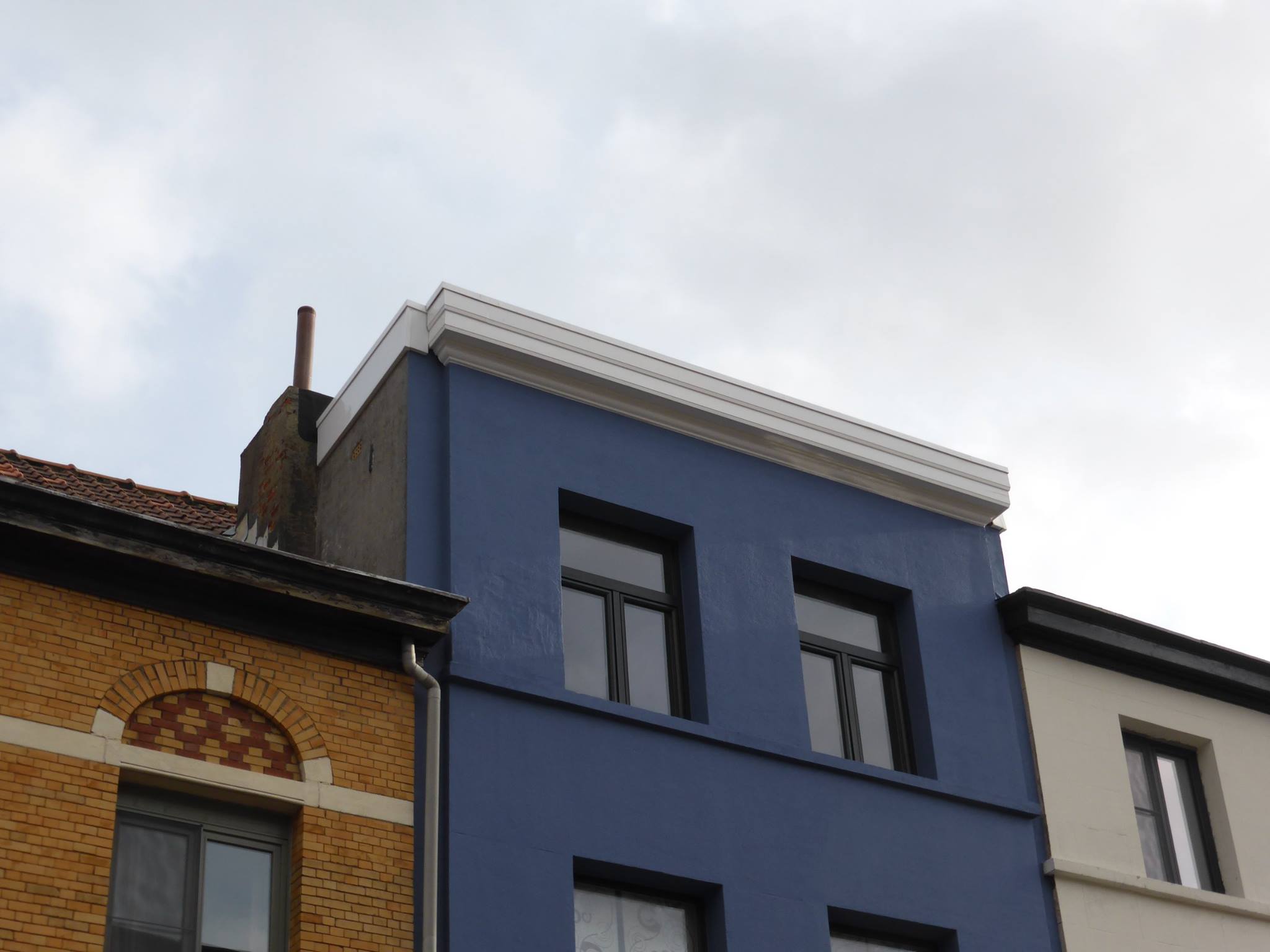 Isoleren plat dak en afdichten met EPDM Isoleren plat dak en afdichten met EPDM