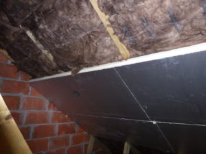 Glaswol 16 cm - pir 5 cm Glaswolcm pircm